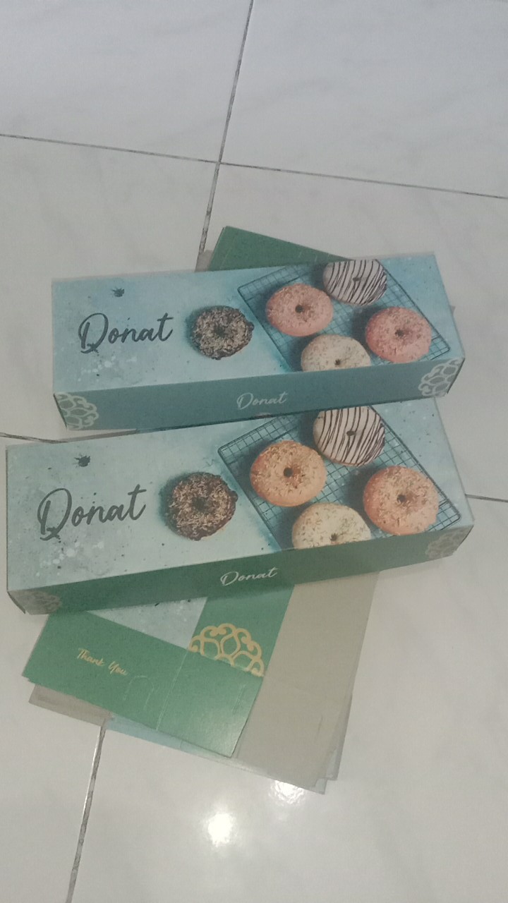 Box Donat / Dus Donat Full Colour Isi 3 - Lock Paper
