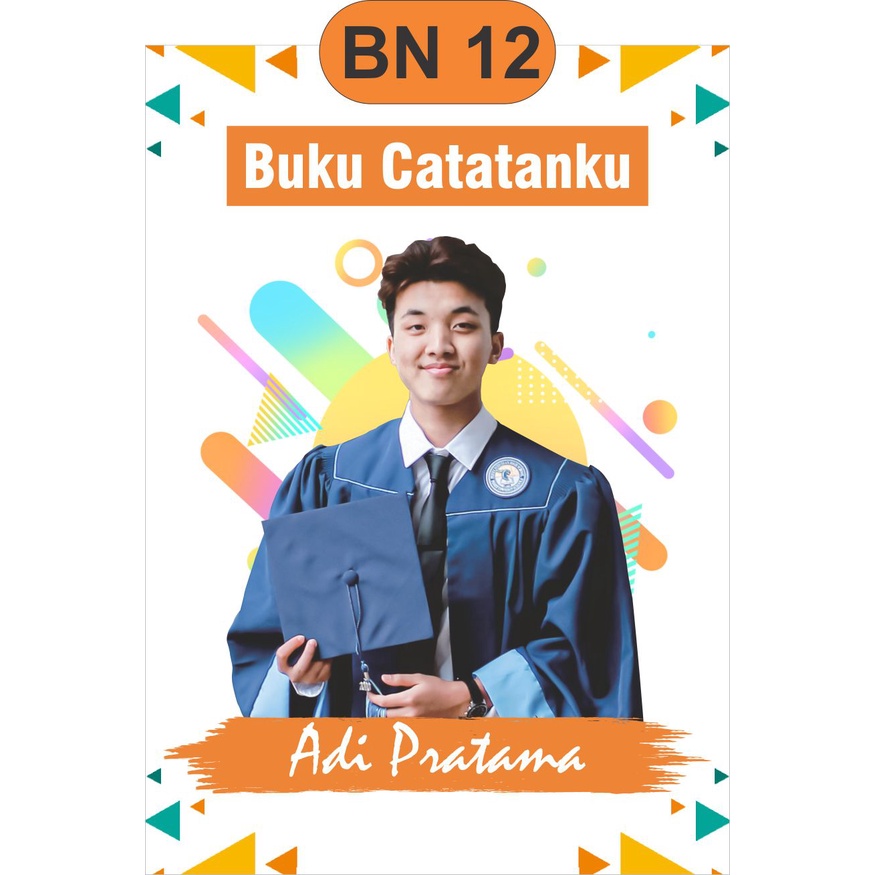 notes book buku catatan cover custom desain ukuran A5