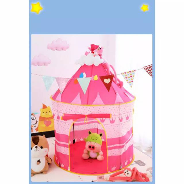 Tenda anak camping mainan castle kastil...