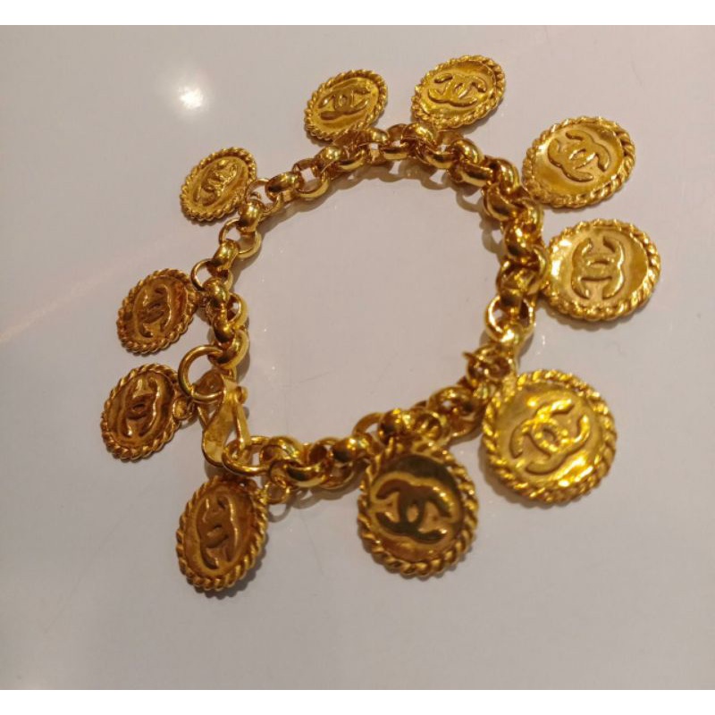 gelang emas lapis  chanel