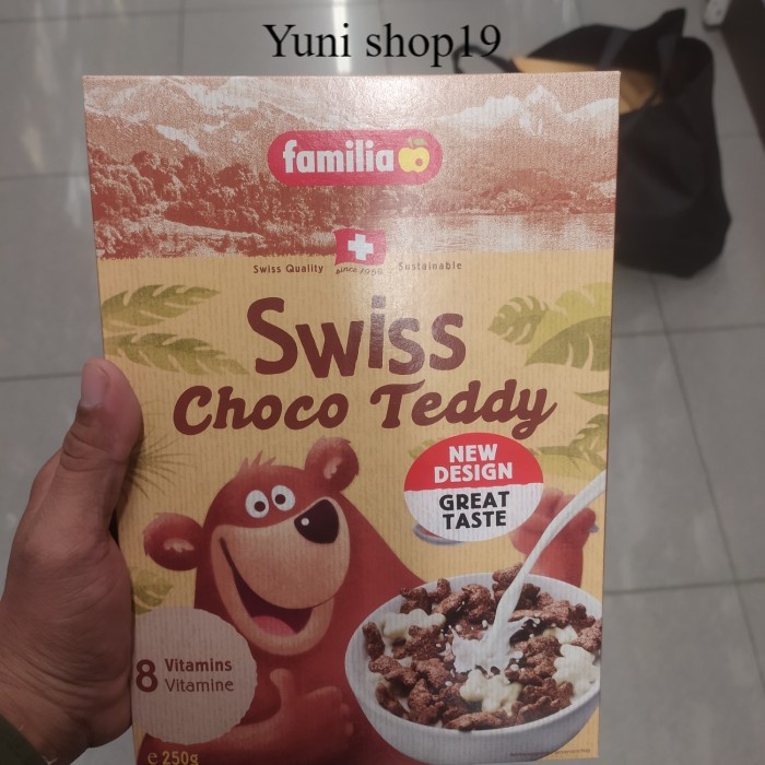

familia swiss choco teddy 250gr