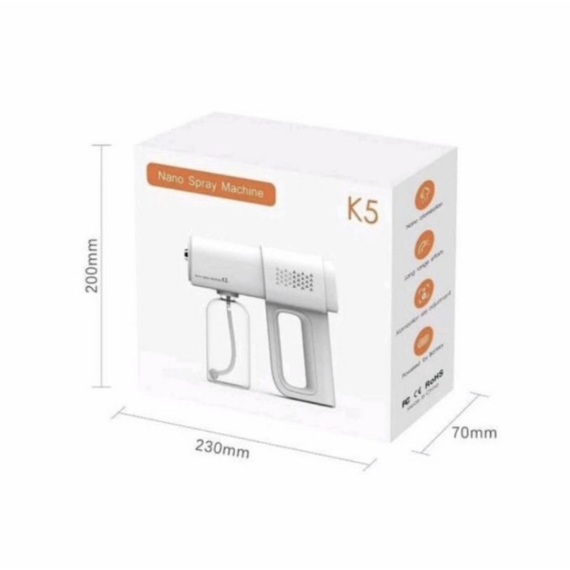 Nano Spray Gun K5 Disinfektan / Disinfectant