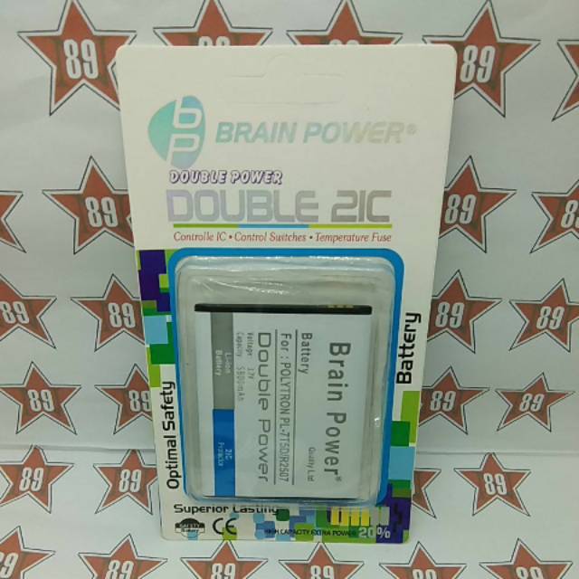 Battery batre Polytron PL-7T5D - R2507 Brain power