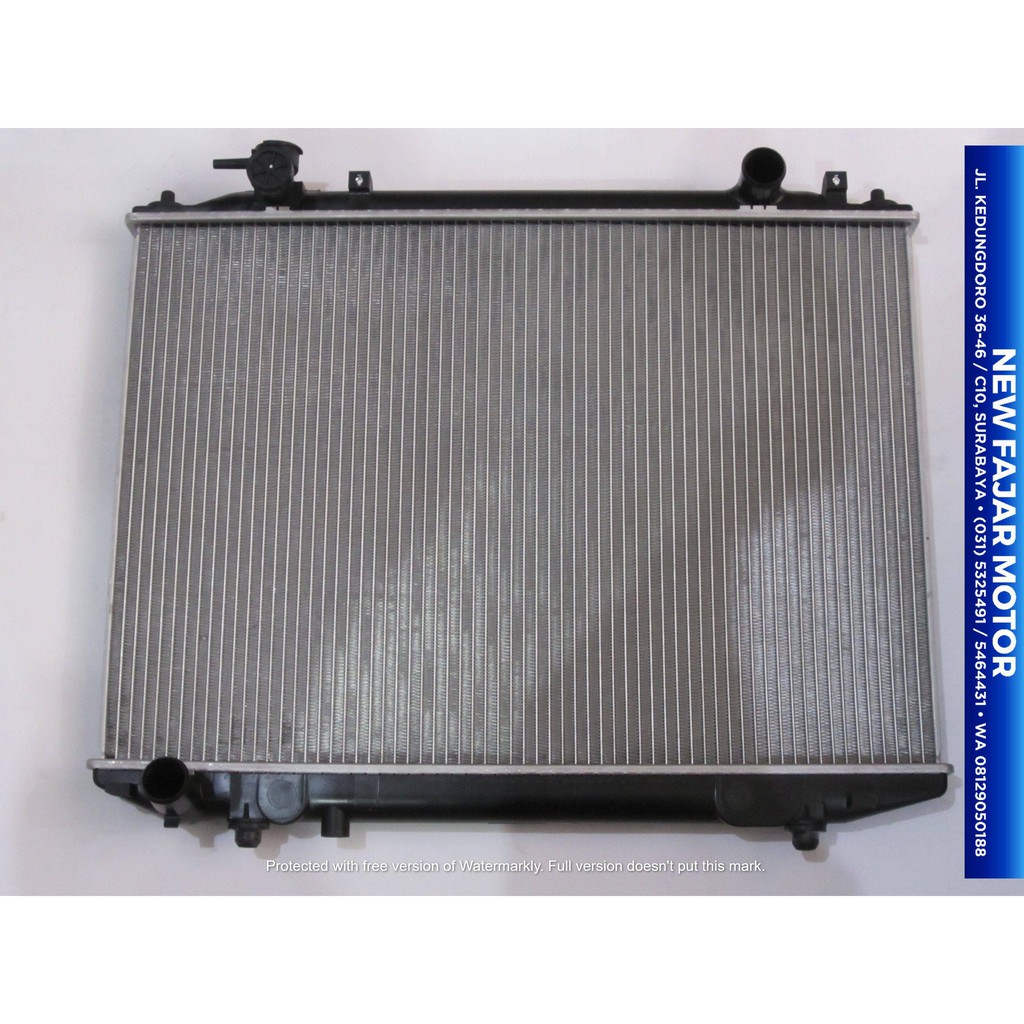 Radiator Ford Everest Manual TDi BT 50