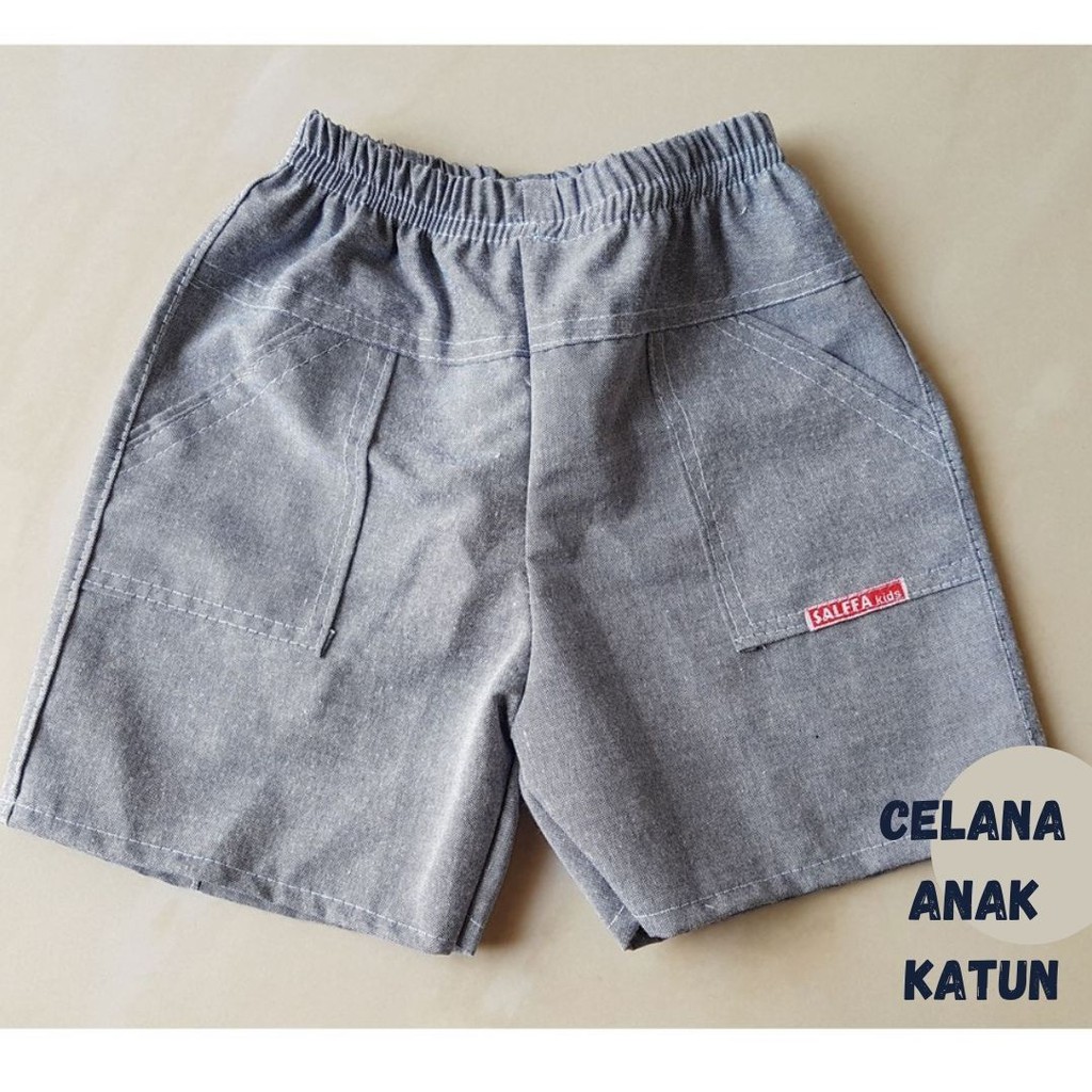 Celana Pendek Anak Katun 1-3 Tahun