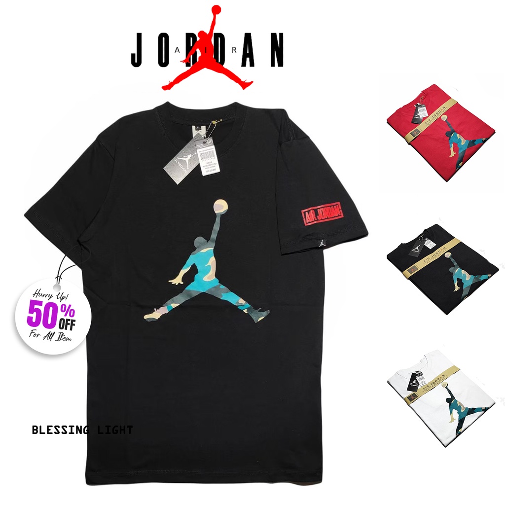 Kaos Baju Pria Distro Murah Keren Original Jordan Premium Catton