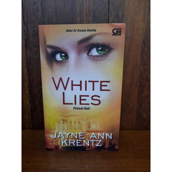Novel White Lies oleh Jayne Ann Krentz - Seri Arcane Society #2 Novel Preloved/ Novel Bekas Koleksi 