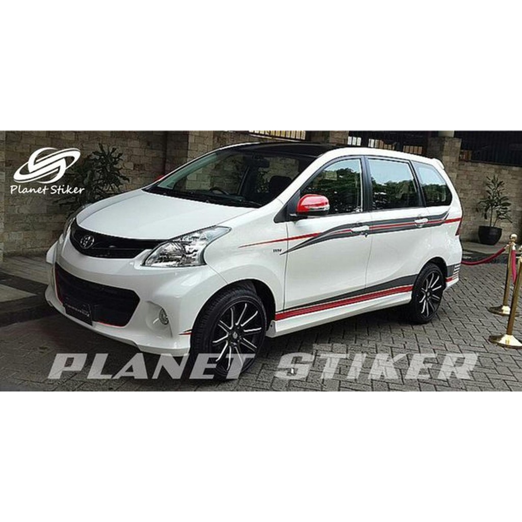 Unik STICKER CUTTING STIKER MOBIL XENIA AVANZA VELOS ALL NEW GRAND NE Murah Shopee Indonesia