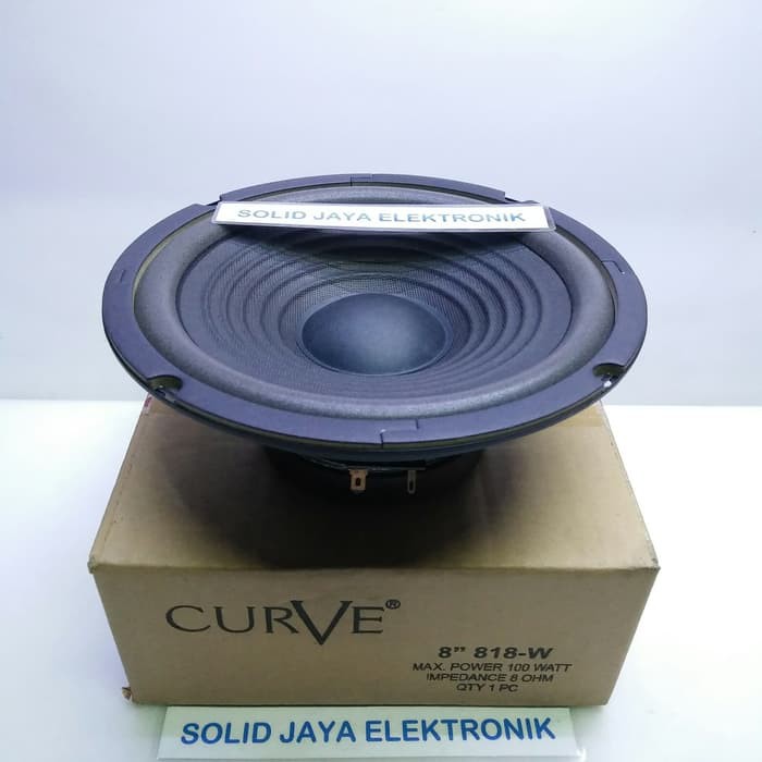 Speaker Curve 8 INC 8&quot; Speaker Woofer Curve 8Inc 818-W Speaker Woofer