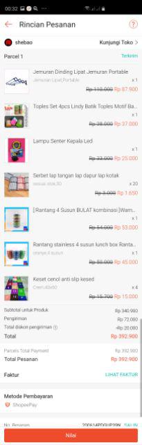 Jemuran Dinding Lipat Jemuran Portable