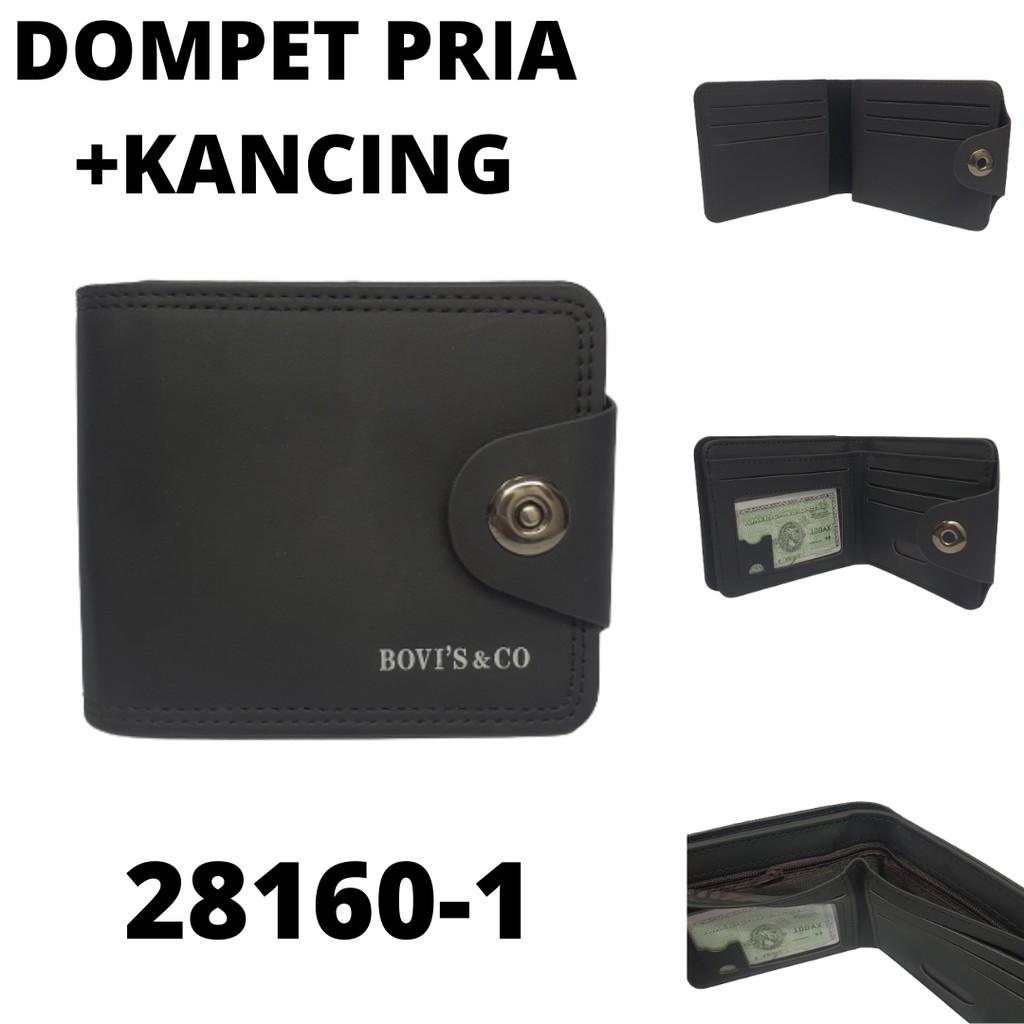 Dompet Pria Murah Branded Kulit Import Keren | Dompet Lipat Terbaru | Dompet Laki Laki Dewasa |