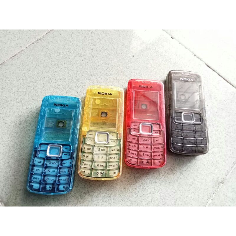 Casing Nokia fullset transparan 3110 3110c 3110classic