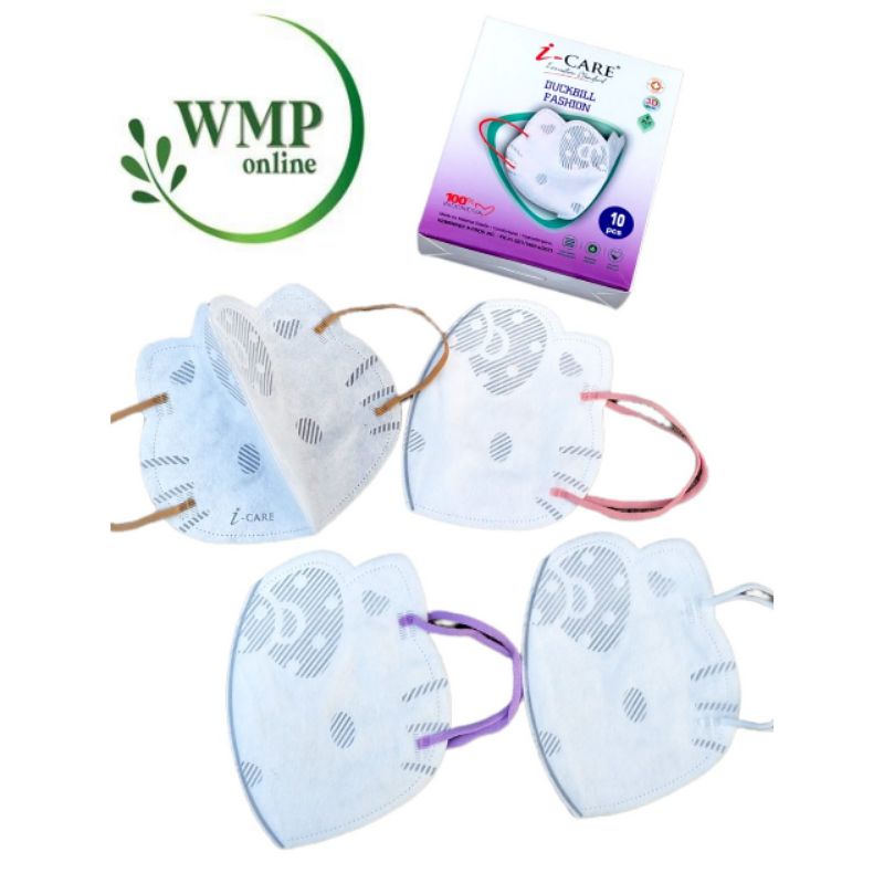 Masker Fashion Duckbill HELLO KITTY DEWASA Icare 4ply Hellokitty mask