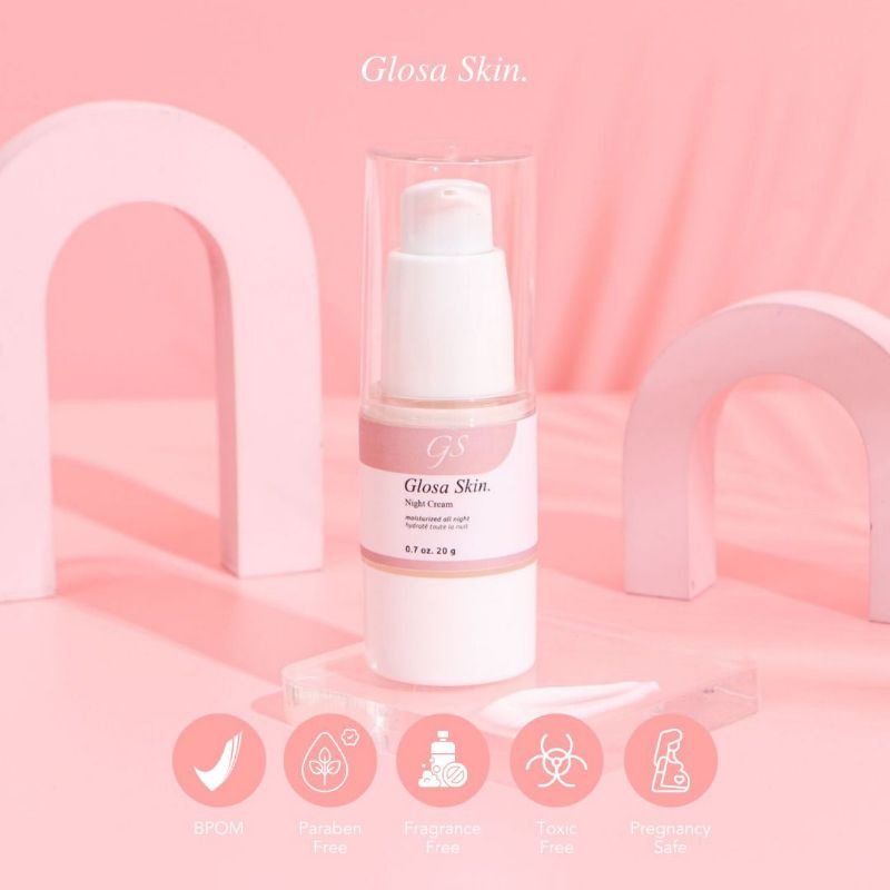 Night cream GLOSA SKIN [BPOM]
