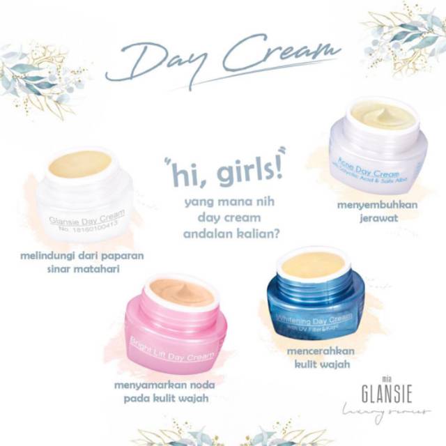 Day Cream Mia Glansie