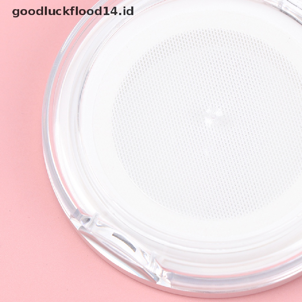 [OOID] 1Pcs Portable Empty Cosmetic Sifter Loose Jar Container Puff Box Container Case ID( not include puff)