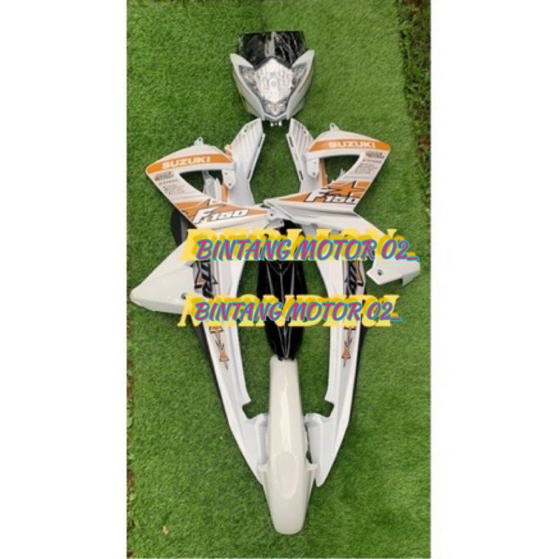 full body halus satria fu facelift 2014 putih plus reflektor depan