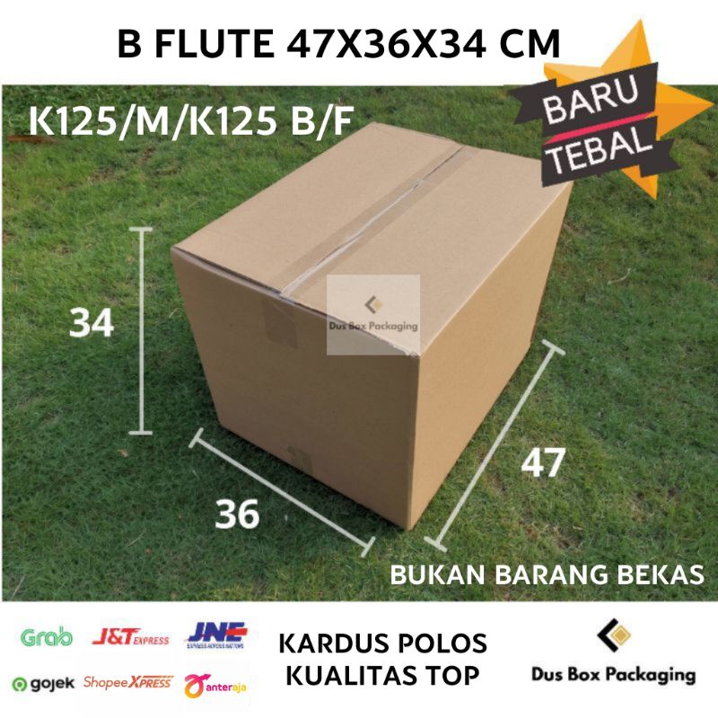 

Kardus box karton 47X36X34 cm kotak packing