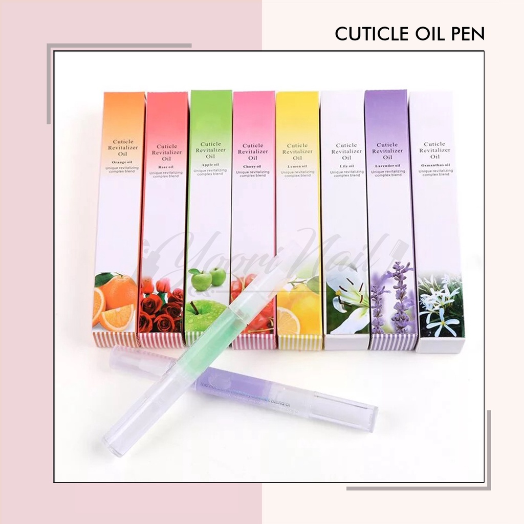 cuticle oil pen minyak kutikula vitamin kuku manicure pedicure nail art