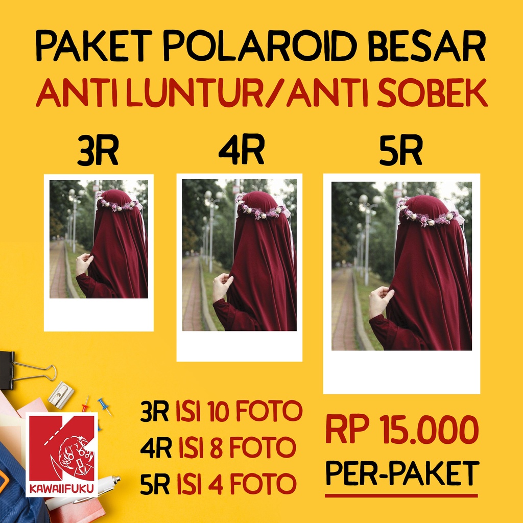 CETAK POLAROID 3R 4R 5R