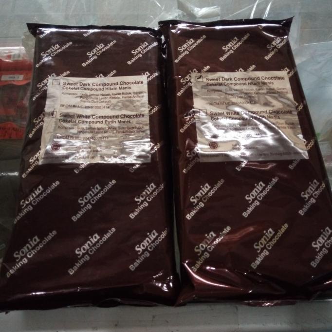 

[COD] Sonia Dark & White Compound/Sonia Coklat Batang 1kg [COD]