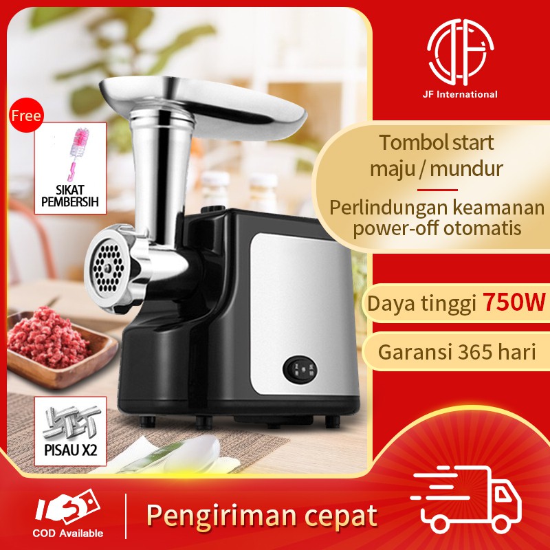 Penggiling daging listrik/Chopper Alat Meat Cutter Mincer Penghancur