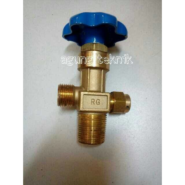 Kran Keran Tabung Gas Co2 Co 2 , oksigen , nitrogen,  o2 , helium