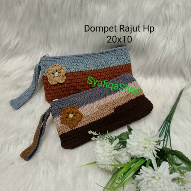 Dompet Rajut Hp Dompet Rajut Wanita Dompet Rajut Murah Shopee Indonesia