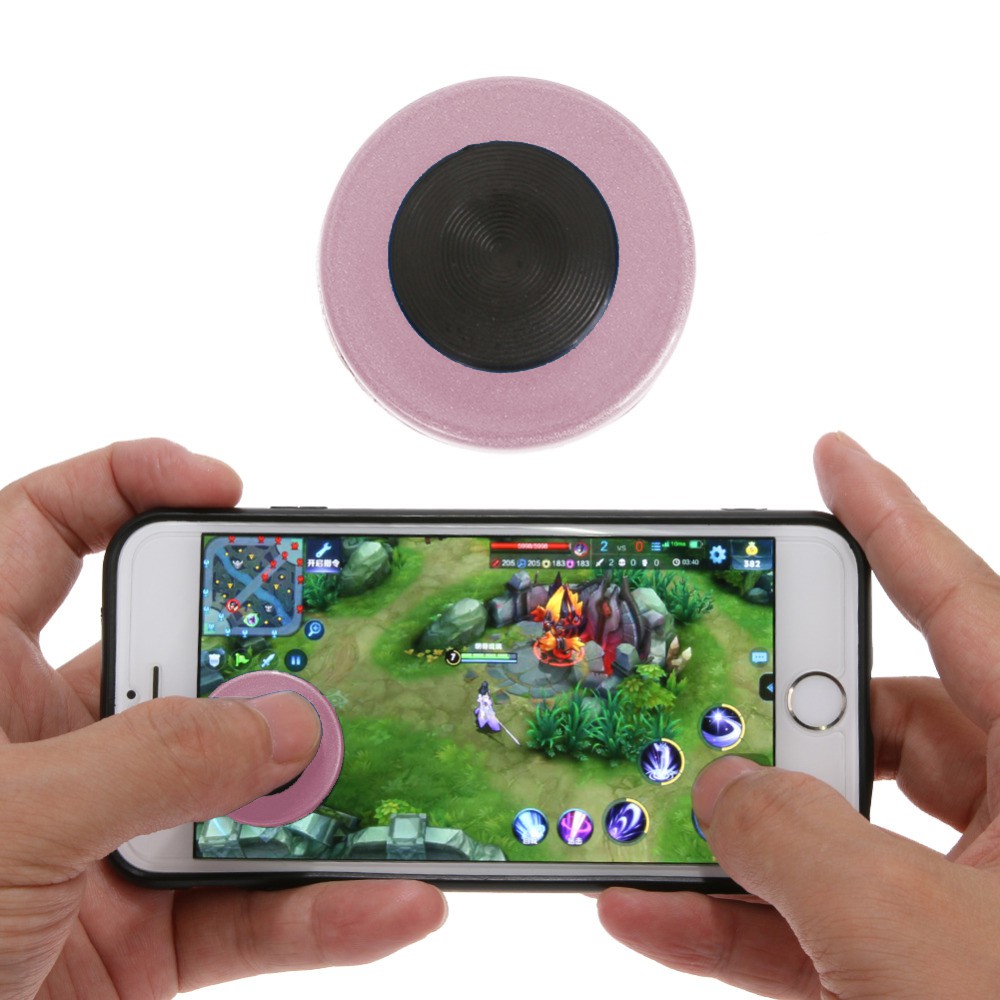 Mini Stick Tablet Joystick Joypad For iPhone iPad,Android Touch Screen Mobile Phone-pink