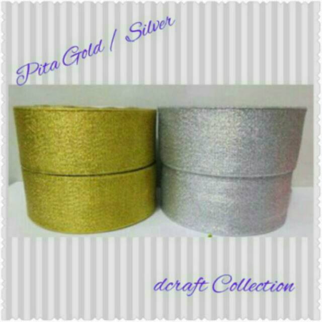 Pita Gold / Silver 3/4&quot; (2cm) per slop