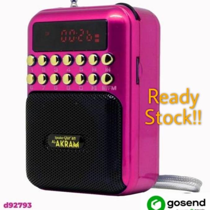 Elektronik | Audio | Speaker Quran Al Akram Mini Speaker Audio Murottal | Best Seller
