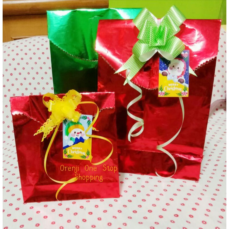 

Kantong kertas kado Natal / Christmas