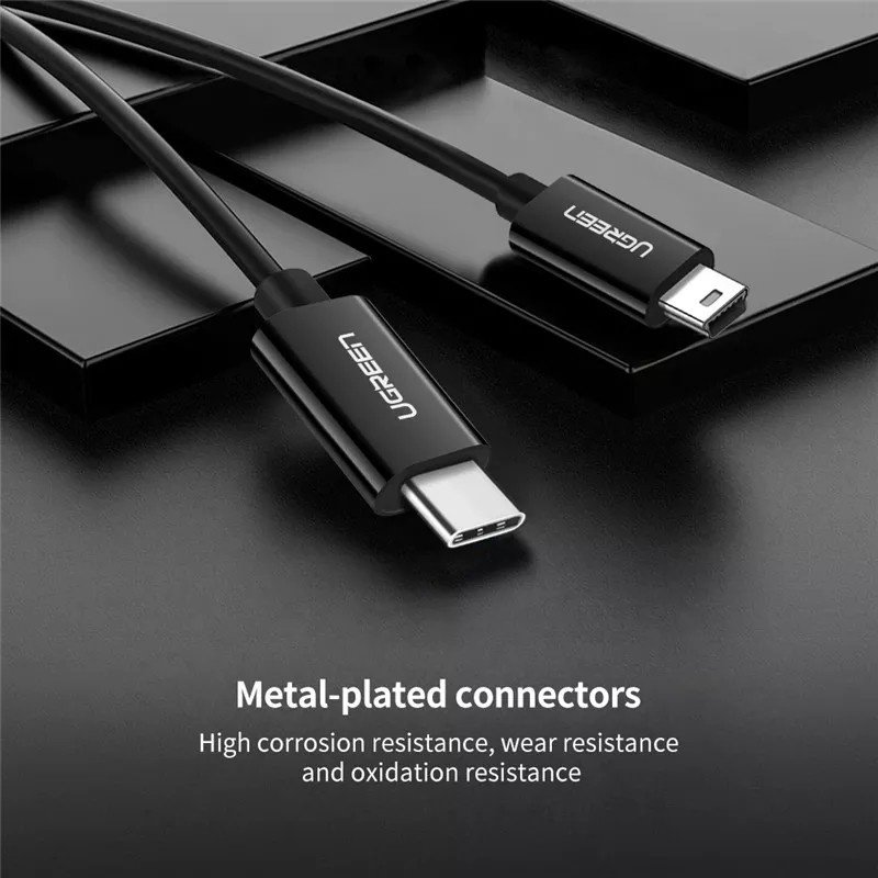 UGREEN USB C to Mini USB Male To Male Kabel MP3 Player Kamera Digital