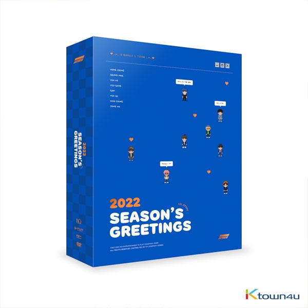 SHARING SEASON GREETING SG ATEEZ 2022 official (BACA DESKRIPSI)