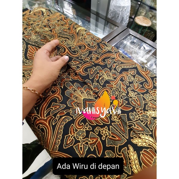 Jarik Instan Cewek, Wiru Sudah Jadi. Motif Lengkap