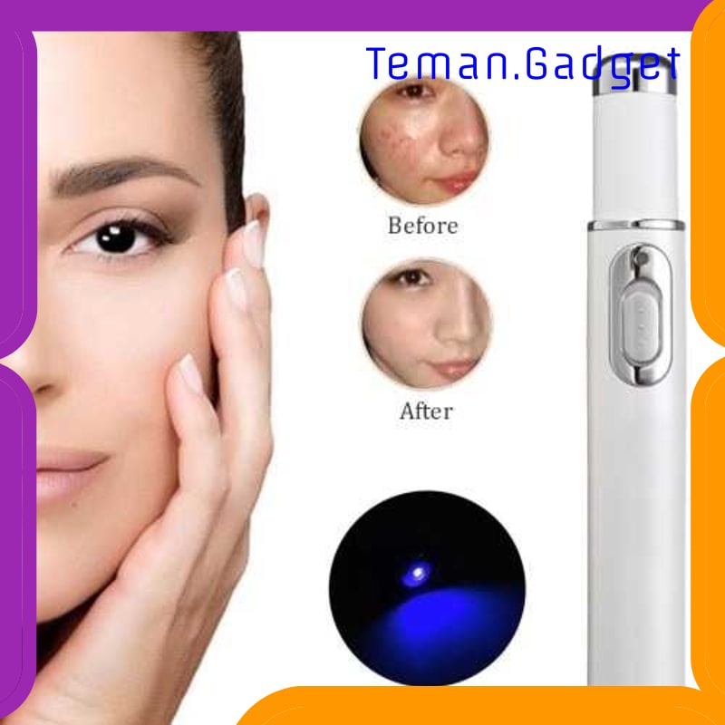 TG-FE193 LAIKOU PEN LED BIRU LASER PENGHILANG JERAWAT ACNE TREATMENT - KD-7910