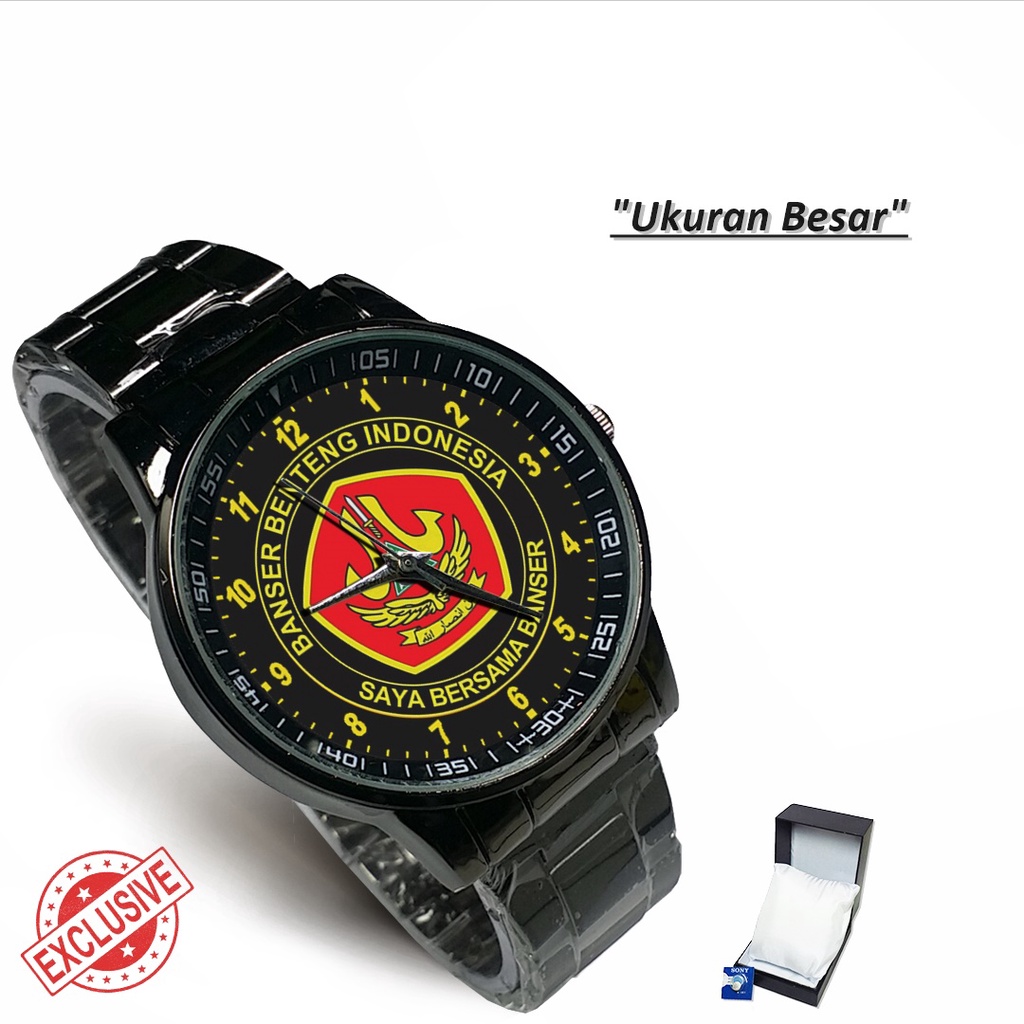 Jam Tangan Rantai Couple BANSER BENTENG INDONESIA - 1 (Awesome)