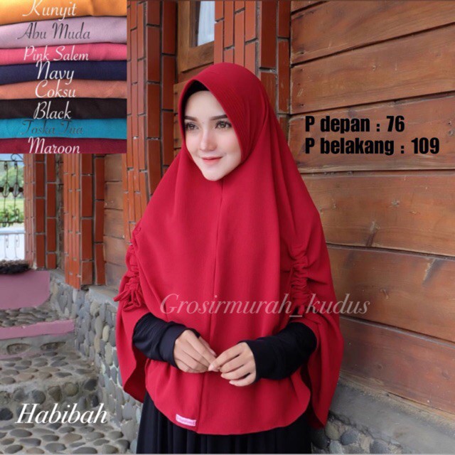KHIMAR HABIBAH SERUT JUMBO By Grosir Murah Kudus