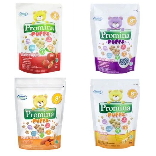 PROMINA Puffs 8+ All Varian (Puff Snack Cemilan Biskuit Bayi) Termurah dan terbaik &gt;