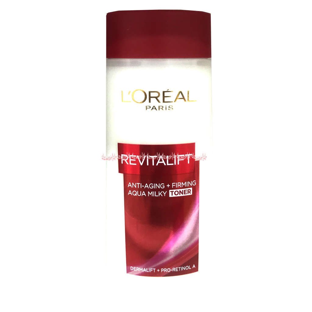 L'oreal Paris Revitalift A200ml nti Aging Firming Toner Susu Pembersih Muka Loreal Revi Talift