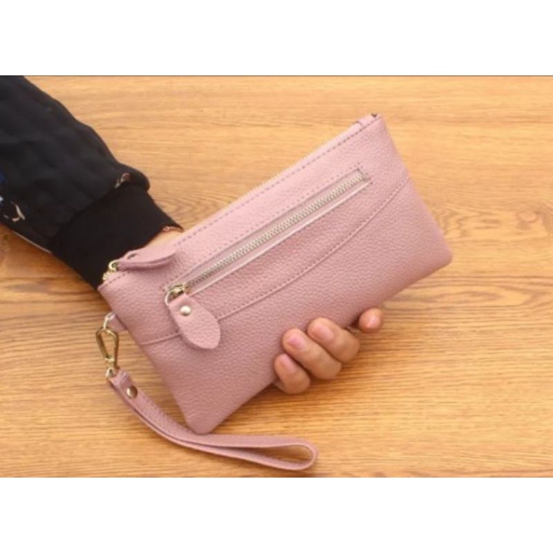 Dompet Hp Wanita Dan Uang KOREAN STYLE  D02 Hanging wallet pouch kosmetik makeup terbaru