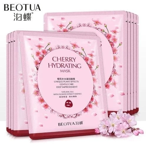 BEOTUA CHERRY HYDRATING MASK GIRLSNEED77 MASKER WAJAH TISSU