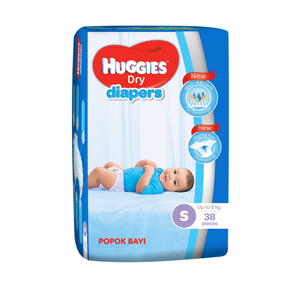 harga huggies dry diapers