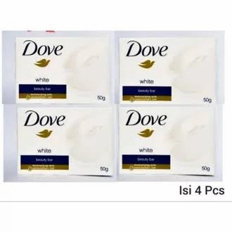 vf101de Dove Sabun Batang White Beauty Bar Original 50Gr (X4) Produk - White X4 100Gr Qs20A1S