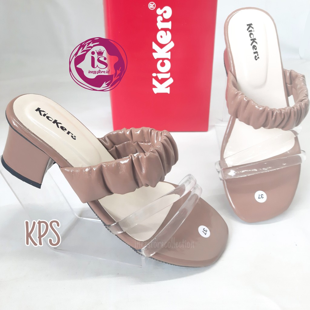 WEDGES SENDAL WANITA JELLY KICKERS ANDIN KODE K-04 TERBARU BERKUALITAS