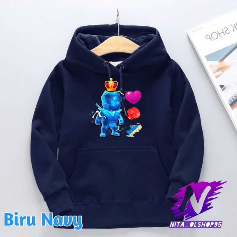 HOODIE ANAK STUMBLE GUYS NINJA ELEKTRO SWEATER ANAK