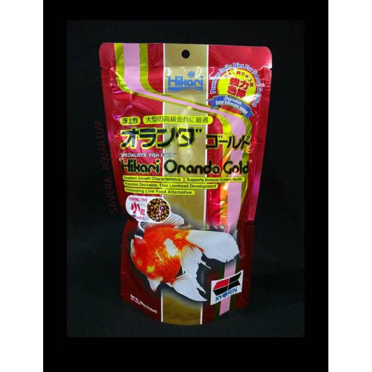 

Hikari Orlanda Gold 100Gr / Makanan Mas Koki Terlengkap