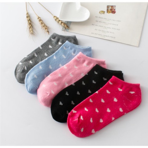 Kaos kaki Ankle Socks Pendek Love Kaos Kaki Motif Love Kaos Kaki Murah