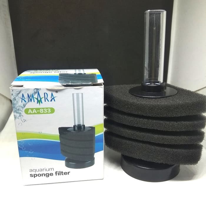 Amara AA 833 AA833 Sponge Filter Busa Biofoam Bio Foam Aquarium Mini