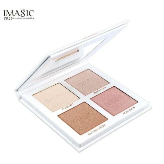 (READY &amp; ORI) IMAGIC 4 Color Highlighter Palette FA118 FA 118